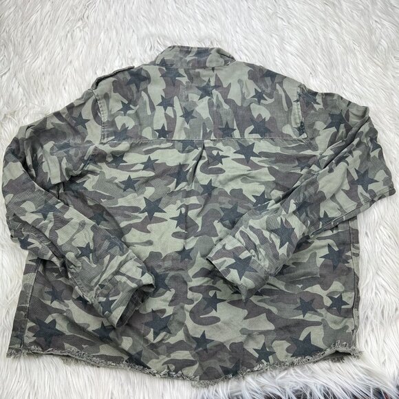 Rails Women's XS Hendrick Star Camo Shirt / Shacket - Picture 8 of 8